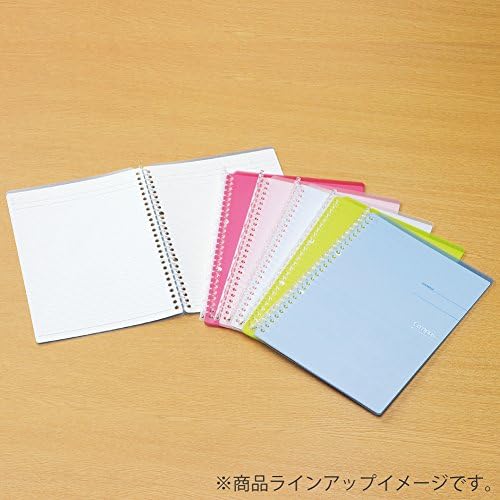 Kokuyo Campus Smart Ring Binder, B5 Yellow Green Refillable Binder Notebook 26 Holes with 10 Extra Loose-Leaf Paper, Up to 25 Filler Papers for Work & Study (RU-SP700YG) - Image 7