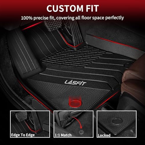 LASFIT Floor Mats for BMW X5 2019-2026 5-Seat Models - Image 3