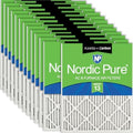 Nordic Pure 18x20x1 Pleated MERV 13 Plus Carbon Air Filters 24 Pack by NordicPure
