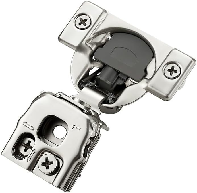 Soft Close Hinges for Kitchen Cabinet Hinges, 1 Inch Overlay, 60 Pack by Ravinte