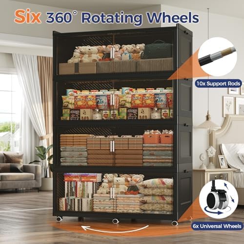 320Gal Extra Large Stackable Storage Bins - Image 6