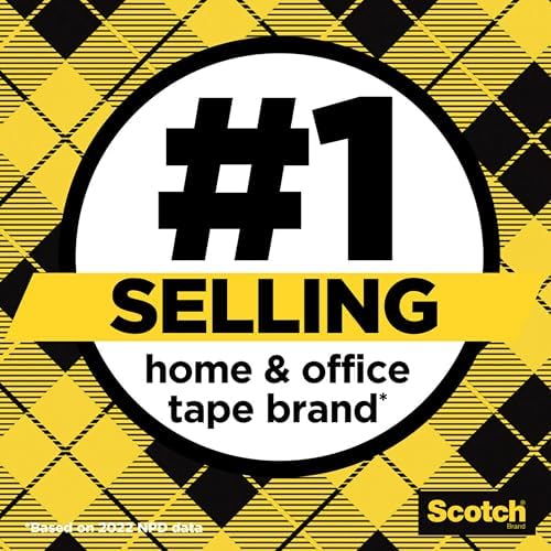 Scotch Permanent Double Sided Tape, Card Making and Holiday Scrapbooking Supplies, Alternative to Gift Wrap Tape for Wrapping Presents, 0.50 in. x 500 in., 6 Rolls with Dispensers - Image 4