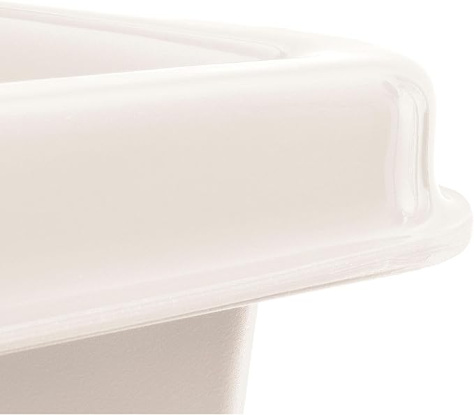 Global Industrial 6 Bushel Plastic Bulk Box Truck, Direct Mount Base, 500 lbs. - Image 5