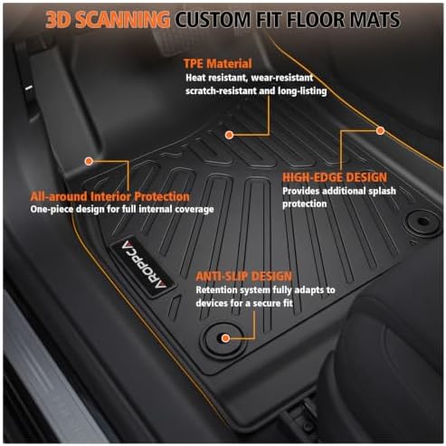 Floor Mats Cargo Liner for Chevy Cruze 2011-2015 & Chevy Cruze Limited 2016 - Image 3