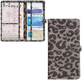 Ziciner Car Registration and Insurance Holder, Auto Card Document Glove Box Organizer with Magnetic Closure, Universal Vehicle Interior Accessories for Cars SUVs (Leopard-Large) by Ziciner