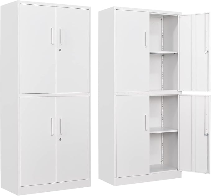STANI Metal Storage Cabinet, Locking Steel Cabinet by STANI