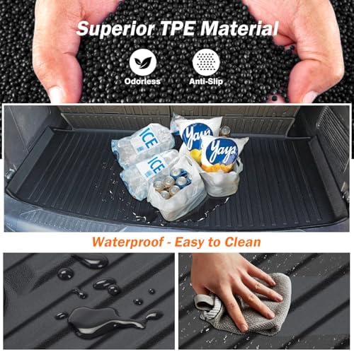 KUST Trunk Cargo Mat for 2020-2026 Ford Explorer Accessories - Image 7