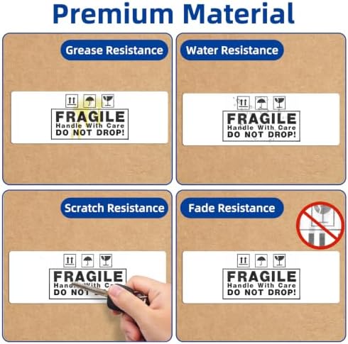 ESSENTIAL 3" x 1" Direct Thermal Labels, 1" Core (1400 Labels, 1 Roll) - Image 5