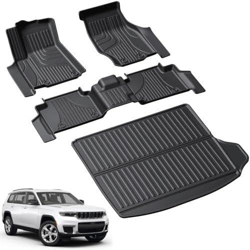 Floor Mats for Jeep Grand Cherokee WL 2022-2026 5-Seat by AOMSAZTO