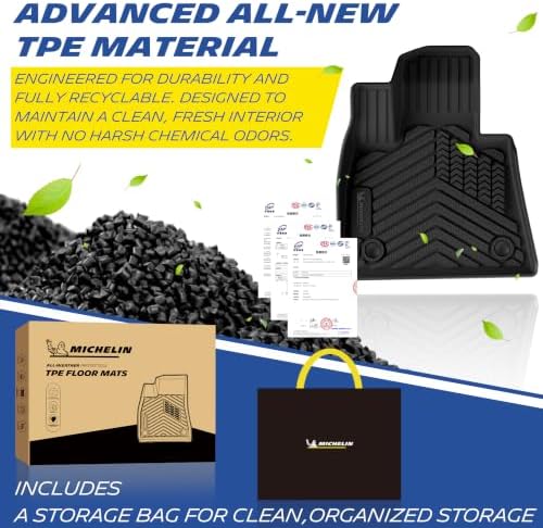 Michelin Vehicle Mats for 2019-2026 BMW X5 PHEV, 5 Seats, 7PCS - Image 7