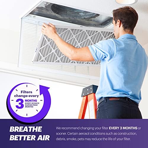 BNX TruFilter 18x20x1 Air Filter MERV 8 (12-Pack) - MADE IN USA – Dust & Pet Defense Electrostatic Pleated Air Conditioner HVAC AC Furnace Filters for Dust, Pet, Mold, Pollen MPR 600 – 700 & FPR 5 - Image 6