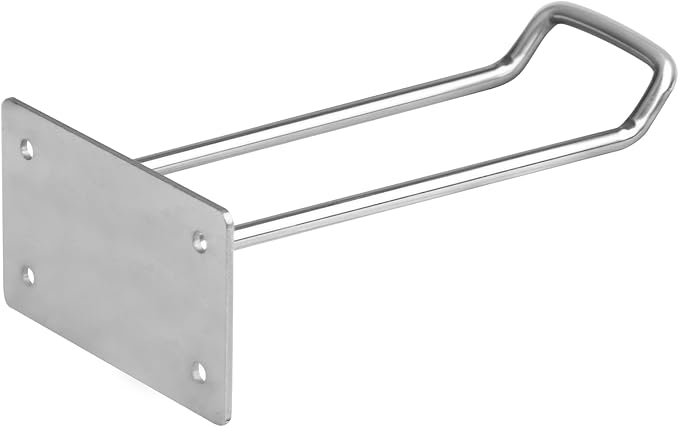 4 Pack 304 Stainless Steel Garage Wall Mount Rack Bracket, Wet Floor Safety - Image 3