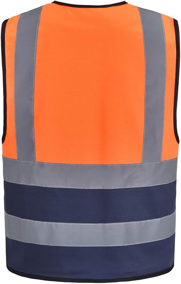 AYKRM 12 colour High visibility viz vest hi vis viz reflective work - Image 3