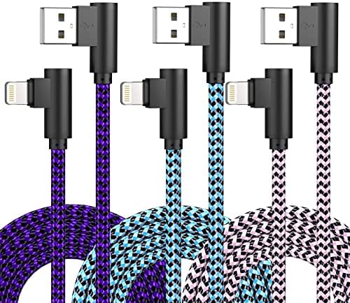 iPhone Charger Cord Lightning Cable 10ft 3Pack iPhone Fast Charging Cable by FOXSEA