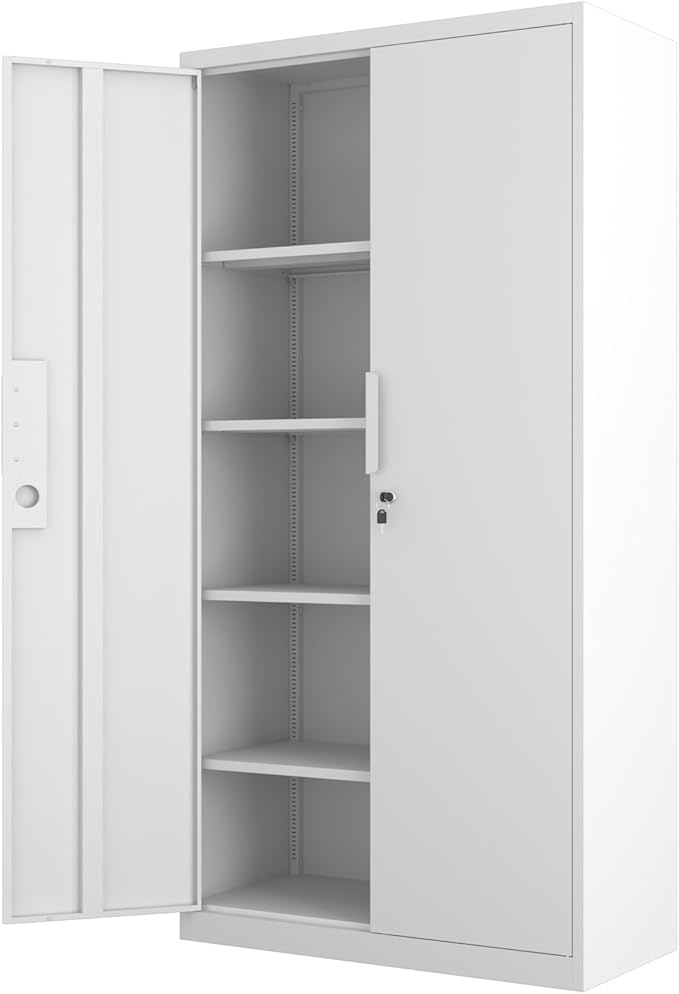 Metal Garage Storage Cabinet by Unknown