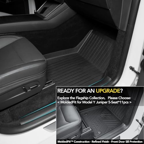 SUPER LINER Tesla Model Y Floor Mats 2025 2026 11-Piece Set TPE Material - Image 4