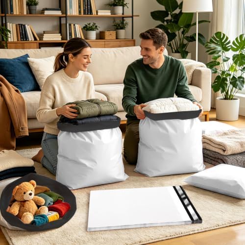 10Pack Thick Large Poly Mailers Bags 19x24 for Clothes and Small Bussiness - Image 3