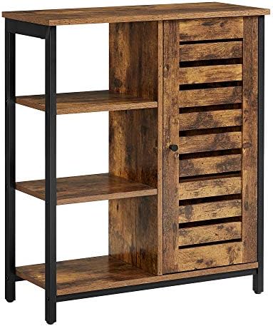 VASAGLE Buffet Cabinet, Sideboard, 1 Doors, 27.6 x 11.8 x 31.9 Inches by VASAGLEbySONGMICSHOME