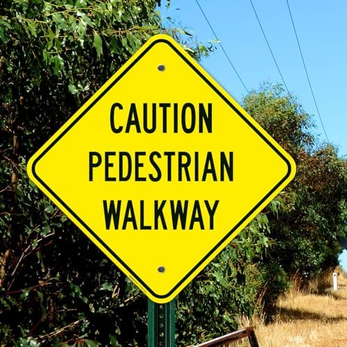 Pedestrian Walkway Sign, - Image 6