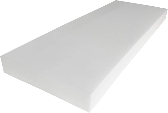 Foamma 8" x 30" x 72" High Density Upholstery Foam Cushion Made in USA! by Foamma