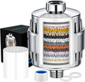 20 Stage Shower Filter for Hard Water, High Flow Shower Head Filter by ZGMEH