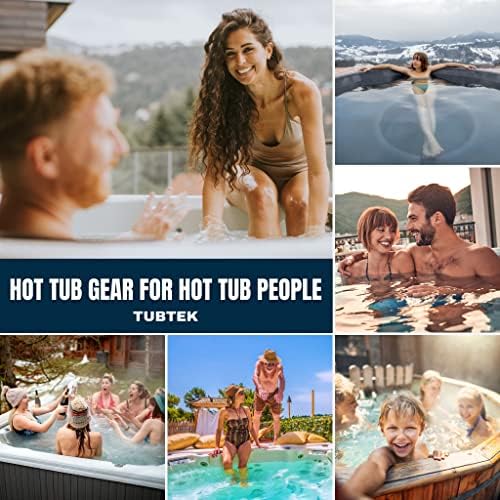 TUBTEK Hot Tub Chemical Bag (Black) | Hot Tub Storage For All Your Hot Tub Chemicals & Hot Tub Accessories | Holds All Major Chemical Brands and Essential Spa Accessories for Hot Tub - Image 6