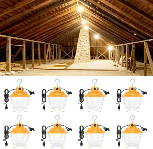 60W LED Temporary Work Light, Outdoor LED Construction Light 15000LM 8Pack by KUKUPPO-ProfessionalLEDLightsManufacturerprovidesmanykindsofhighqualitylightsapplicationforfactoryhomegardenindooroutdoorandetc