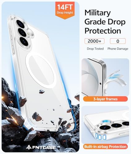 FNTCASE for Samsung Galaxy S26 Case, Fit for Magsafe, with Screen Protector - Image 6