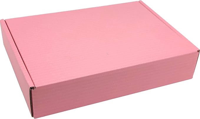 Small Pink Shipping Boxes for Small Business Pack of 25-8x5.5x1.6 inches - Image 5