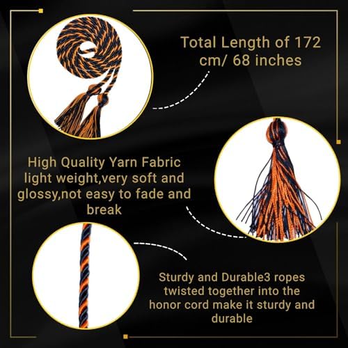 Graduation Honor Cords for Graduation 2026,National Honors Society Cords - Image 2
