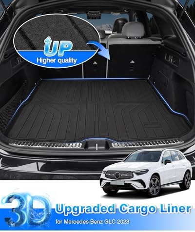 Cartist Cargo Liner Compatible with Mercedes-Benz GLC Class 2023 2024 2025 2026 All Models Accessories GLC 300 /GLC43 AMG Cargo Mat Trunk Mat All Weather Heavy Duty - Image 2