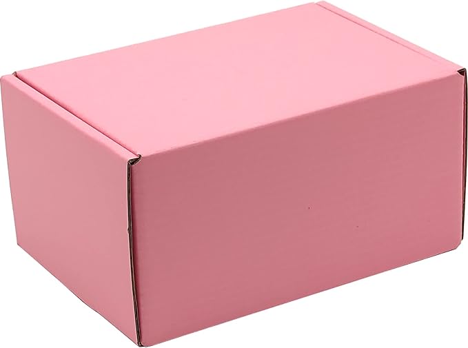 Small Pink Shipping Boxes for Small Business Pack of 25-6x4x3 inches Cardboard - Image 5