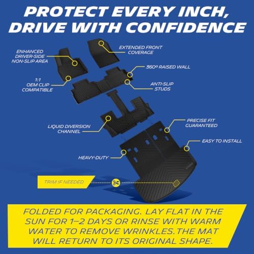 Michelin Vehicle Mats for 2020-2025 Kia Telluride (5 Piece) - Image 2