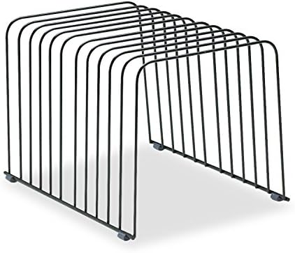 Fellowes 72112 Desktop Organizer, 11 Sections, Wire, 9" x 11-3/8" x 8", Black by FellowesBrands