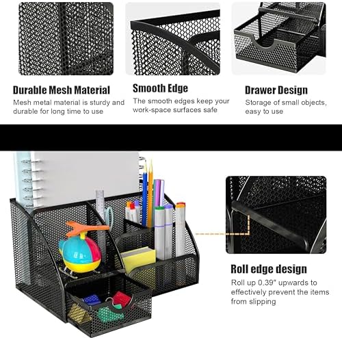 Scindaly Office Desk Accessories 12-Piece & Desk Organizers and Accessories - Image 2