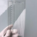 Flaw Detection Gauge SEC Size Estimation Chart (Transparency) for Defects and Measuring (Transparent, 6) by Unknown