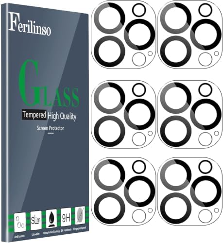 Ferilinso Camera Lens Protector for iPhone 14 Pro Max/15 Pro Max/14 15 Pro by Ferilinso