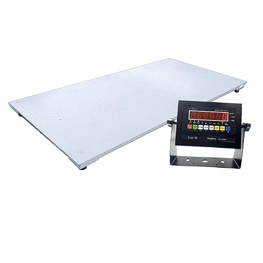 Liberty New Industrial Warehouse 48" x 96" Floor Scale/with 5000 x 1 lb by LibertyScales