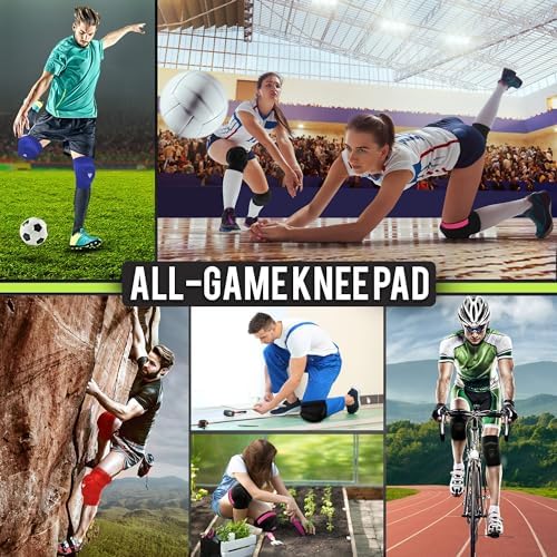 RDX Knee Pads for Work, Oeko TEX Certified, Anti-Slip Protective Thick Padded Foam Pad, Collision Avoidance Sleeves Pair, MMA Muay Thai Grappling Volleyball Football Wrestling Gardening. - Image 6