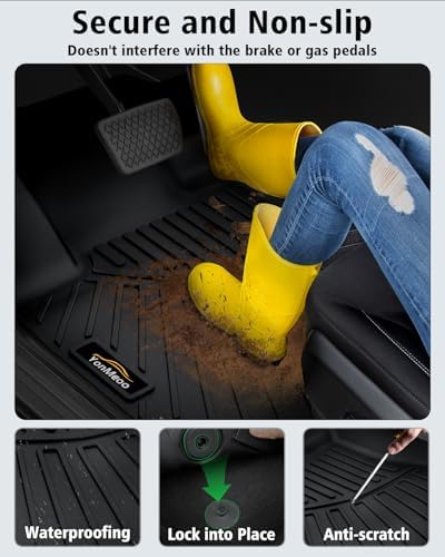 Floor Mats & Cargo Mat with Backrest Mat for Nissan Pathfinder 2022-2026 - Image 6