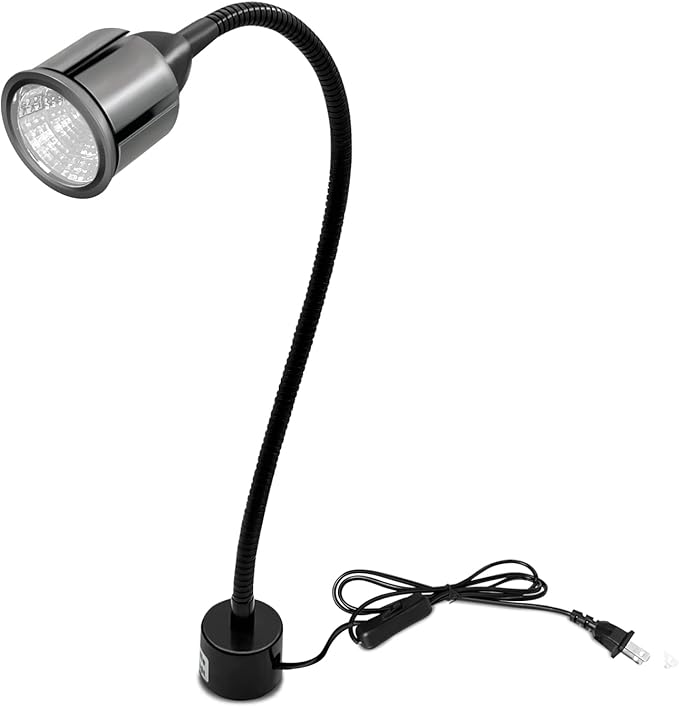 Magnetic LED Work Light with Flexible Gooseneck and Magnetic Base, Magnetic LED by Deeffe
