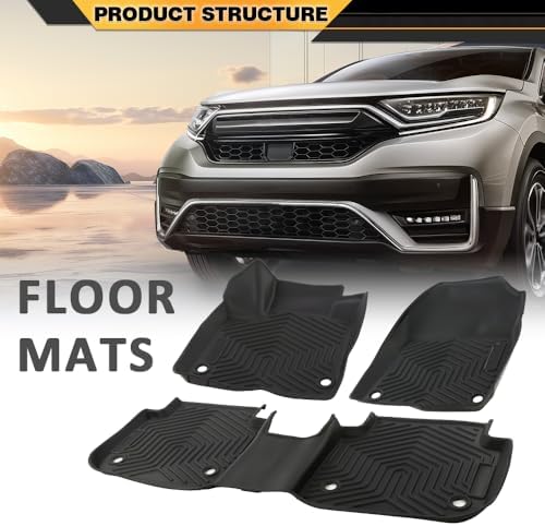 G-PLUS Cargo Liners 3PCS Fit 2023-2025 Honda CR-V(Including Hybrid) - Image 3