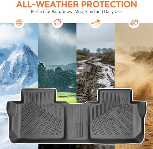Floor Mats for GMC Acadia 6 Passenger (Not for 7 Seat) 2017-2023 - Image 6