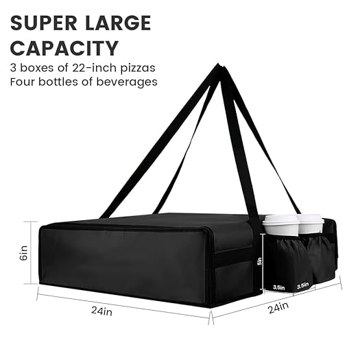Insulated Pizza Delivery Bag - Image 3