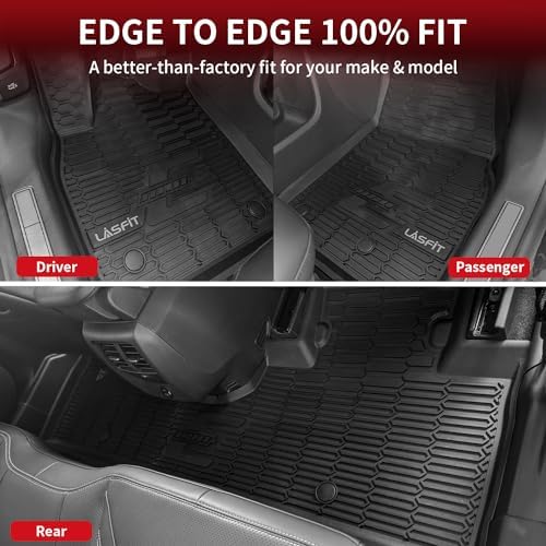 LASFIT Floor Mats for Ford Mustang Mach-E 2026 2025 2024 2023 2022 2021 - Image 6