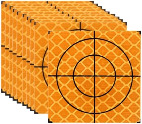 PATIKIL Survey Reflector Target Self-Adhesive Reflective Sheet Target Mark Tape, Suit for Ship Inspection by PATIKIL