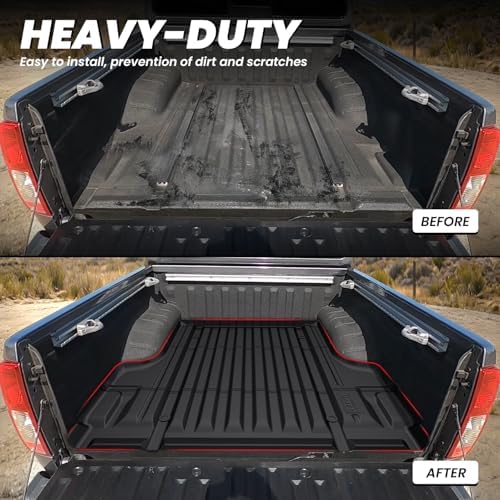 LASFIT Truck Bed Mat for Nissan Frontier 2005-2021 5FT/59.2 Inches - Image 4