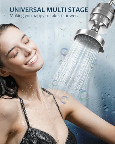Shower Filter Brushed Nickel Remove Chlorine softer hair and skin - Image 5