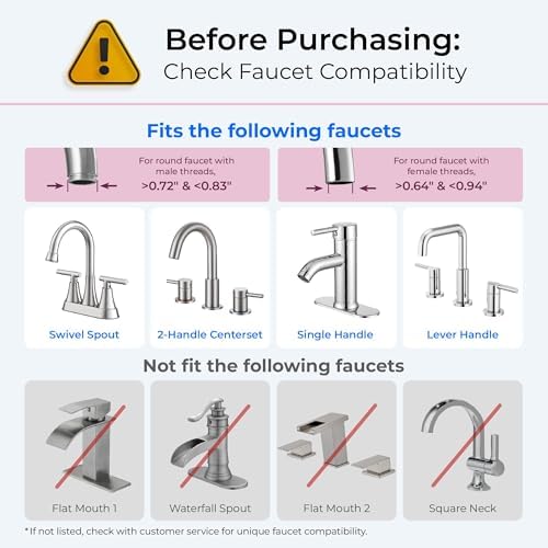 Waterdrop FC-02 Faucet Water Filter for Skin Care, Bathroom Sink Filter - Image 4