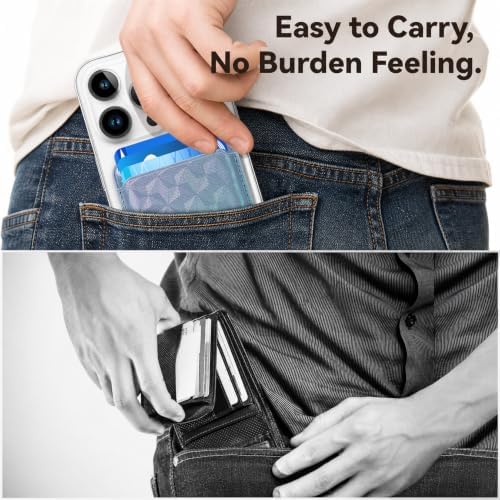 Magnetic Wallet Cell Phone Card Holder for Phone Case with Mag-Safe - Image 6